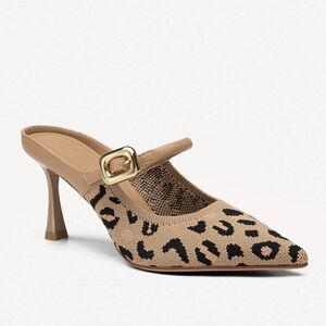 CosyIsland GraceLithe Pointed Toe Heeled Mules Womens Size 9